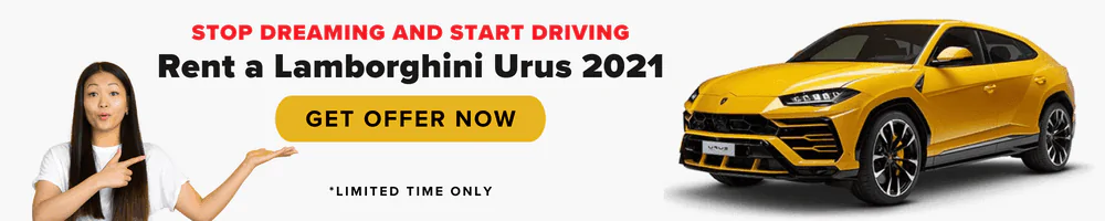 Rent a Lamborghini Urus - Yousco Rent a car