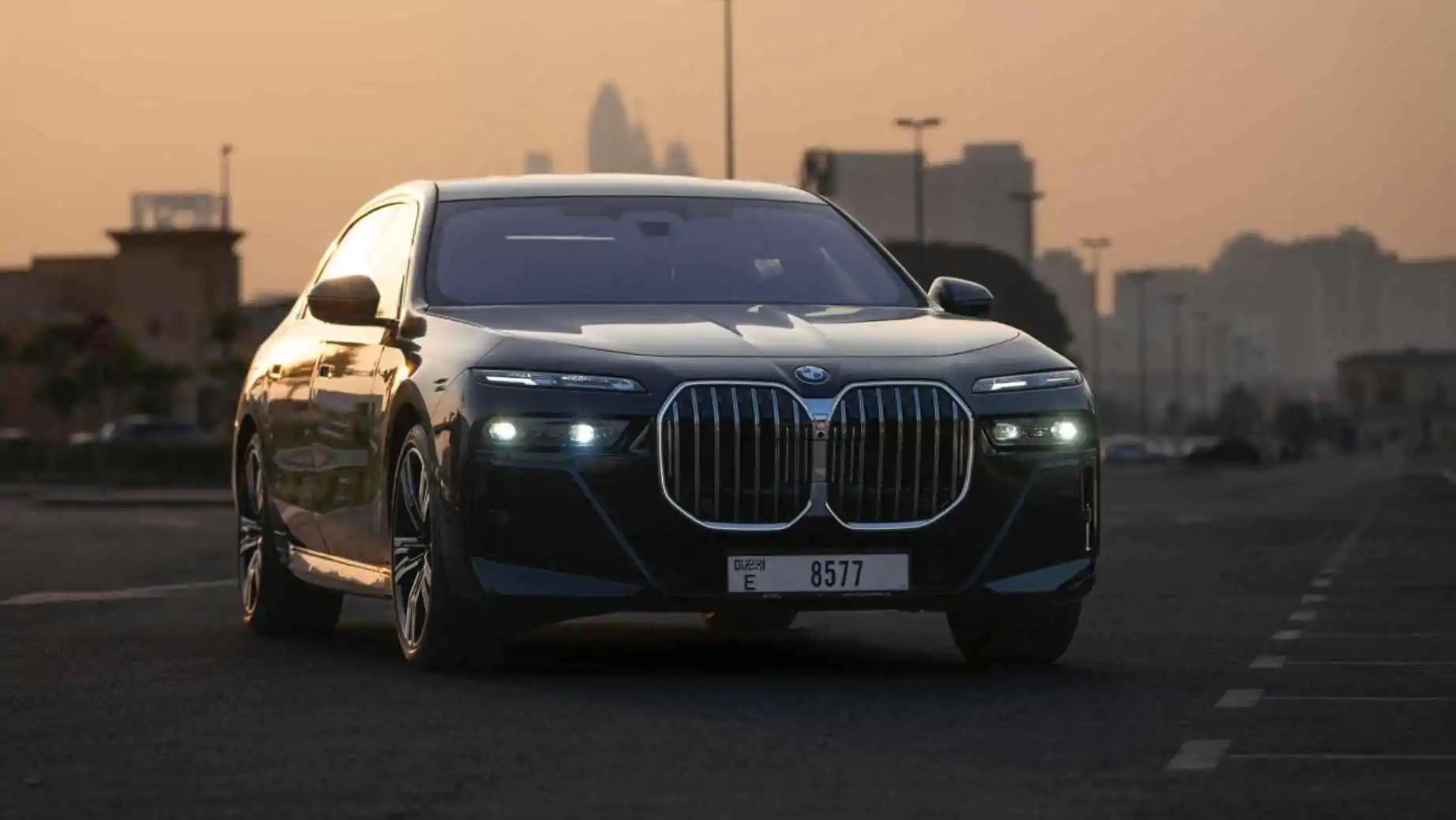 Rent BMW 735I in Dubai, Free Delivery, Without Deposit