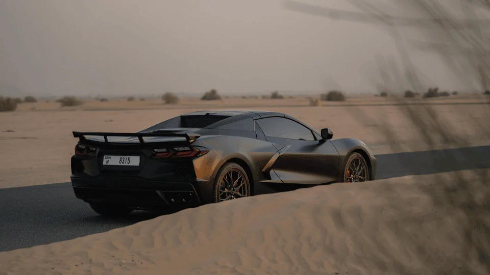 Rent Corvette C8 at Yousco Rent A Car - Best Car Rental in Dubai
